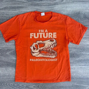 Future Paleontologist T-Shirt, orange